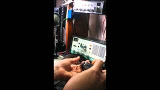 How to clean the relay contacts in Astatic D104 with lazy bar stands [upl. by Notfa]