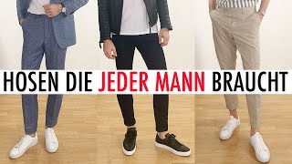 5 Hosen die JEDER MANN haben muss ● STYLING TIPPS MÄNNER [upl. by Tavey597]