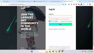 Deviantart Login  How To Login Deviantart 2024 [upl. by Salim]