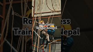 Rope Access Training in Nepal [upl. by Urian459]