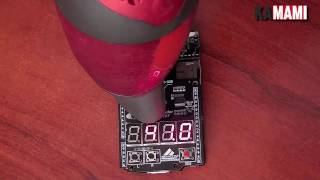 maXimator MAX10 FPGA example project digital thermometer with analog sensor [upl. by Adnalro]