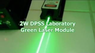 2000mW GREEN Laser Destroying Stuff [upl. by Otero]