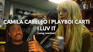 Camila Cabello ft Playboi Carti quotI Luv Itquot  Song Reaction [upl. by Robinet]