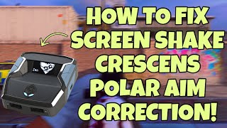 CRESCENS POLAR AIM CORRECTION SCREEN SHAKE FIX CRONUS ZEN [upl. by Brianna]