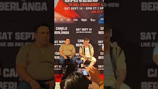 CANELO VS BERLANGA FULL PRESS CONFERENCE LIVESTREAM [upl. by Derr]