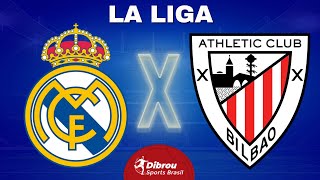 REAL MADRID X ATHLETIC BILBAO AO VIVO  LA LIGA  RODADA 38  NARRAÇÃO [upl. by Lorenza]