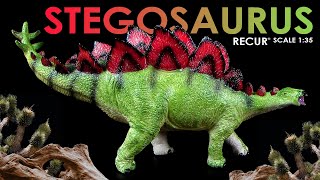 Recur ® Stegosaurus 135  Prehistoric Life Review Deutsch  German [upl. by Nnylorac]