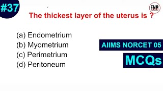 norcet exam preparation I aiims norcet 2023 I aiims norcet questions and answer 37 [upl. by Wincer]