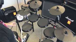 Alesis DM7X Kit test unboxing [upl. by Nosyla]