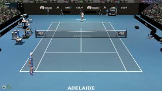 Djokovic vs Schnur Full Ace Tennis QF ATP250 Adelaide [upl. by Yardley998]