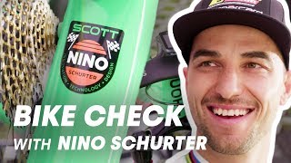 Check out Nino Schurters retro Scott MTB  UCI MTB 2018 Bike Checks [upl. by Radnaskela]