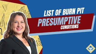 Full List of Burn Pit Presumptive ConditionsPACT ACT 2023 [upl. by Yrevi]