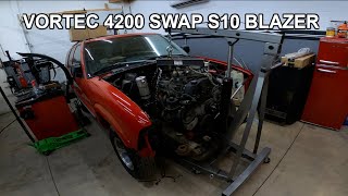 Vortec 4200 Ar5 Swapped S10 Drift Blazer Build Part 1 [upl. by Odranar]