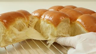 세상 부드러운 연유빵 레시피 다음날 먹어도 맛있어요👍  Condensed milk bread recipe [upl. by Photima669]