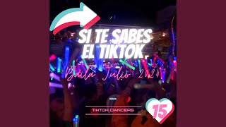 Si Te Sabes El TikTok Baila Julio 2024 Remix [upl. by Odanref669]