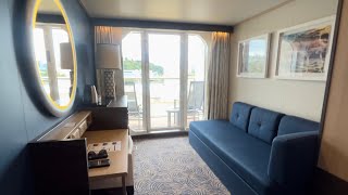 Ovation of the Seas cabin 7618 obstructed view balcony [upl. by Leckie]