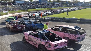 Unlimited banger World Cup  Cowdenbeath racewall 27424 [upl. by Ahc]