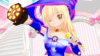 【ワールドイズマイン】ちび魔理沙ブラック・マジシャン・ガールでWorld is Mine【Touhou MMD】 [upl. by Ettenil]