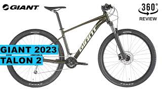 GIANT 2023 Talon 2  Best Hardtails from Giant Bikes [upl. by Orbadiah]