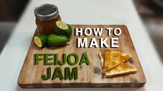 How to make Feijoa Jam [upl. by Sokim]