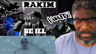 Be Ill  Rakim ft  Kurupt and Masta Killa Reaction [upl. by Nertie116]