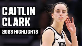 Caitlin Clark 2023 NCAA tournament highlights [upl. by Blasien]