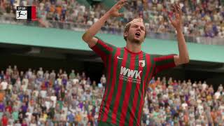 FIFA 22 Karriere FC Kait  FC Kait vs Augsburg  223 [upl. by Ynahpets]