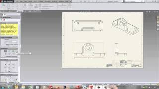 SOLIDWORKS  Inserting Model Dimensions into a Drawing [upl. by Gilda881]