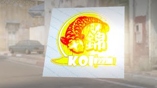 CS2 Updated FANCY KOI Foil Sticker [upl. by Zurkow]