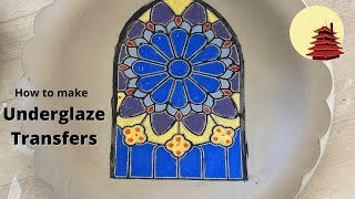 How to make Underglaze Transfers [upl. by Dasie]