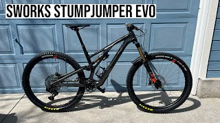 Specialized SWorks Stumpjumper Evo  Is this the Ultimate Quiver Killer [upl. by Ordnasil433]