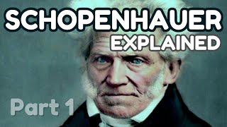 SCHOPENHAUER Explained Metaphysics of the Will pt 1 [upl. by Sacksen]