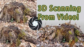 3D Scanning from video with Reality Capture [upl. by Frame]