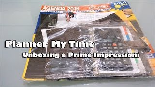 Agenda My time  Unboxing e prime impressioni [upl. by Malda]