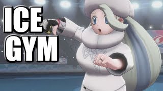 Melonys Ice Gym FULL Walkthrough  Pokemon Sword and Shield [upl. by Donelu]