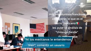 Al ritmo de quotChilanga Bandaquot de Café Tacvba así enseña maestra español a franceses [upl. by Solhcin]