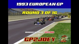 1993 European Grand Prix Rd316 [upl. by Girardo]