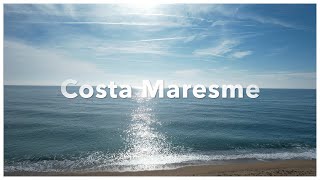 SPAIN COSTA MARESME beach towns 🇪🇸  Calella Malgrat de Mar Pineda de Mar Santa Sussana [upl. by Kilah]