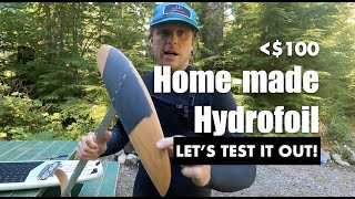 I built my own Hydrofoil Lets see if it works [upl. by Bennion]