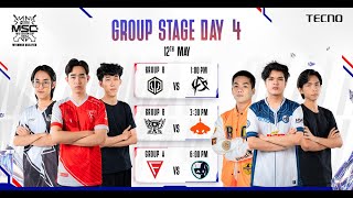 MSC 2024 MM Qualifier Group Stage Day 4 [upl. by Araet178]