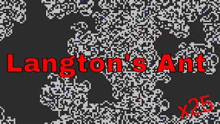 Langtons Ant x25 [upl. by Hester]