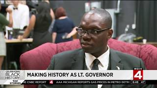 Garlin Gilchrist making history as first black Lt governor in Michigan [upl. by Changaris]