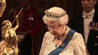 The Queens speech at the Irish State banquet [upl. by Ahtibat629]