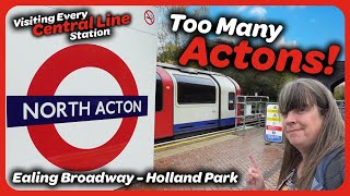 Discovering far too many Acton stations while visiting every station on the Central Line [upl. by Tonye193]