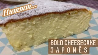 Bolo Cheesecake Japonês Fácil Rápido E Apenas 3 Ingredientes Essa receita vai te Surpreender [upl. by Karel795]