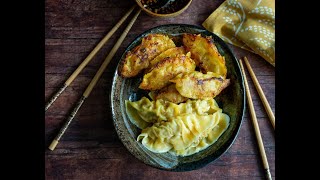 Homemade Chinese Dumplings Jiaozi 饺子 [upl. by Anaimad]