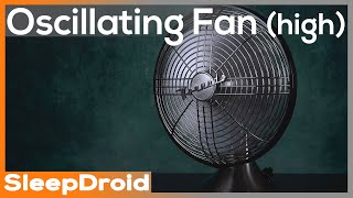 ► Fan Noise for sleeping studying  10 hours of Oscillating Fan Sounds  High Speed Fan Sound [upl. by Ahsinert]