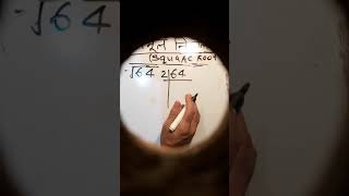 64 Ka vargmul  square root of 64  shortvideo squareroot maths [upl. by Gayn619]