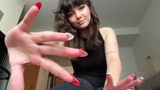 ASMR  FAST Build Up Tapping ON THE FLOOR Camera TAPPING and SCRATCHING Fabric Scratching Lofi [upl. by Bozovich]