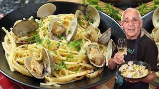 Linguine with Clams Recipe [upl. by Akinal634]